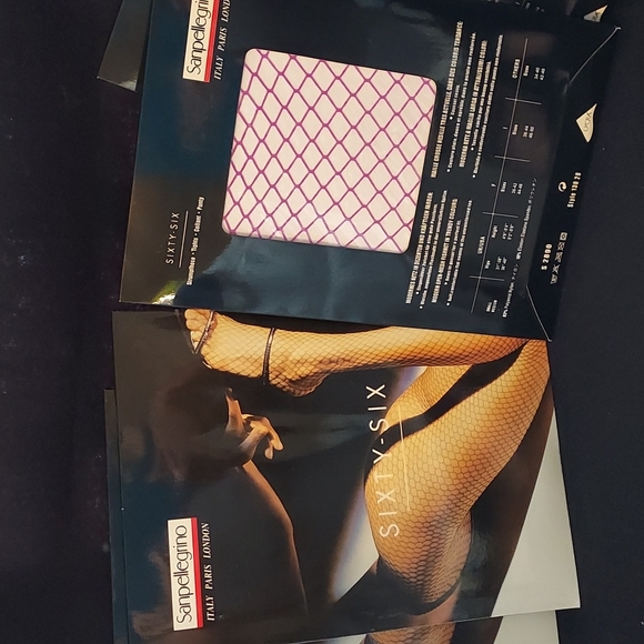 4 Pk NewSanpellegrino Purple/Lavender FISHNET Stockings/Halloween Costume - Picture 1 of 6